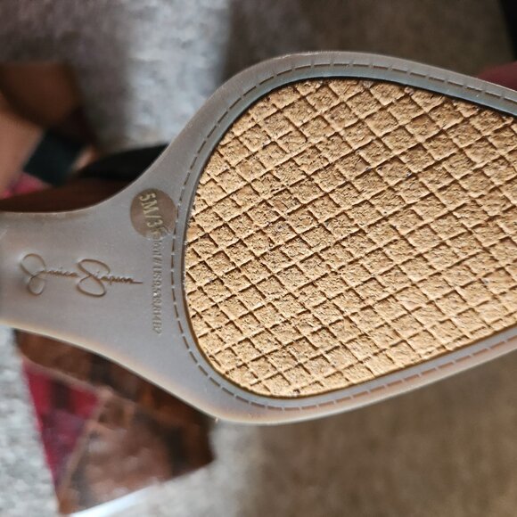 Jessica Simpson Snake Patchwork Henlee Tall Wedge Boots. Size 5. NWOT - Picture 10 of 12